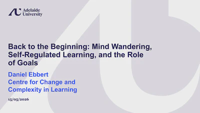 Back to the Beginning: Mind Wandering, Self-Regulated Learning, and the Role of Goals featured image
