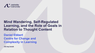 Mind Wandering, Self-Regulated Learning, and the Role of Goals in Relation to Thought Content featured image