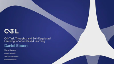 Off-Task Thoughts and Self-Regulated Learning in Video-Based Learning featured image