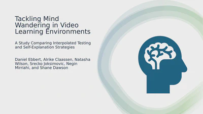 Tackling Mind Wandering in Video Learning Environments: A Study Comparing Interpolated Testing and Self-Explanation Strategies featured image