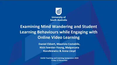 Examining Mind Wandering and Student Learning Behaviors while Engaging with Online Video Learning featured image