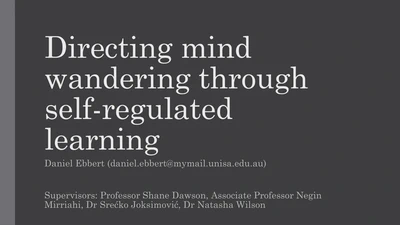 Directing mind wandering through self-regulated learning featured image