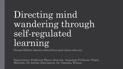 Directing mind wandering through self-regulated learning featured image